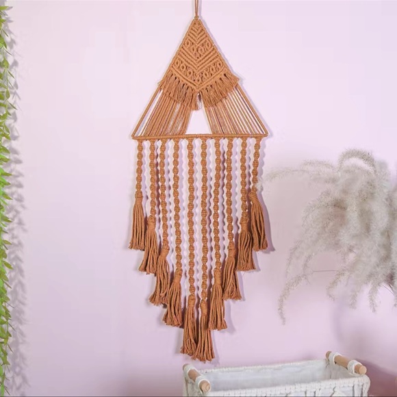 Modern Boho Macramé Fiber Art, Wall Decor Handcrafted & Knotted 2Perfection - Picture 9 of 14